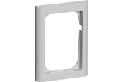 Lauritz Knudsen - LK FUGA Softline 63 ramme 1½ modul, lysegrå - 500D5015