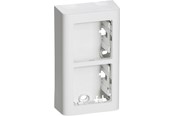 Lauritz Knudsen - LK FUGA Softline underlag 2 modul, hvid - 503D6520