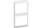 Lauritz Knudsen - LK OPUS 66 ramme kombi 2 modul lodret, hvid - 500N6402