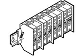Tavler og kasser - LK Målerrækkeklemme for UM-l gammel type - 169A1144