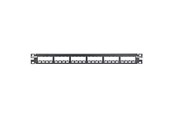 Kobberkabler - Triton Patchpanel 24 port stp uden konnektorer 1u - CP24BLY