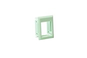 Udtag & bokse - Leviton Montage ramme grøn for udtag til leviton keystone konnekter - MMCDSIJA5