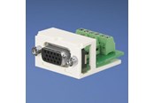 Udtag & bokse - PANDUIT Vga modul hd15 med skrue terminaler mini-com - CMD15HDWHY