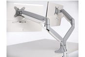 Skærmholder - Kensington SmartFit® One-Touch dobbelt skærmarm, Grå - K55471EU