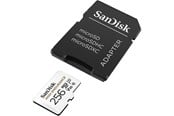 Hukommelseskort - SANDISK High Endurance microSD/SD - 100MB/s - 256GB - SDSQQNR-256G-GN6IA