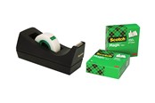 Tape & lim - 3M Table Dispenser C38 +3 pcs.19 mm × 33 m black - 7100142244