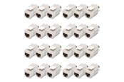 Netværkstilbehør - DIGITUS CAT 6A Shielded Keystone Jack (24-Pack) - DN-93615-24