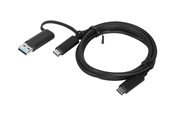 USB kabel - Lenovo USB-C cable - 1 m - 4X90U90618