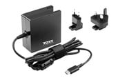 Bærbar Oplader - PORT Designs Power Supply USB-C 65W EU/UK /900097 - 900097