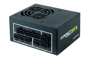 Strømforsyning - Chieftec Compact Series Strømforsyning - 450 Watt - 80 mm - ATX 2.3 - 80 Plus Gold certified - CSN-450C