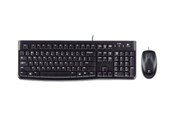 Tastatur - Logitech MK120 Desktop - FR - Tastatur & Mus sæt - Fransk - Sort - 920-002539