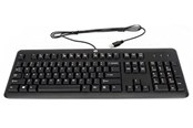 Tastatur - HP Keyboard JB USB Swiss - Tastatur - Schweizisk - Sølv - 672647-111