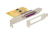 Netværksadapter (netkort, printserver mv.) - DeLOCK PCI Express Card 1 x Parallel - 89445