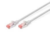 Netværkskabel - DIGITUS CAT 6 S-FTP Patch Cord - 0.25m - Grå - 0.25m - DK-1644-0025