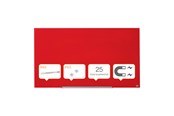 Konference & Præsentation - Nobo  Impression Pro magnetisk whiteboard glastavle 57" 126x71 cm Rød - 1905185