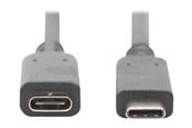 USB kabel - DIGITUS USB Type-C Extension Cable - 1.5m - AK-300210-015-S
