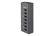 Tablet - Adaptere & Opladere - StarTech.com 7 Port USB Charging Station with 5x 1A Ports and 2x 2A Ports charging strip - + AC power adapter - ST7C51224EU
