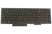 Tastatur - Lenovo - notebook replacement keyboard - German - black - Bærbar tastatur - til udskiftning - Tysk - Sort - 01YP692