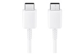 USB kabel - Samsung USB cable USB-C (M) to USB-C (M) USB 2.0 (Max 3A/25W) 1 m white - EP-DA705BWEGWW