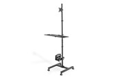 Skærmholder - DIGITUS Mobile Workstation (Monitor Mount PC Holder) - DA-90374