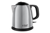Elkedel - Russell Hobbs Elkedel Adventure 24991-70 - Mat sort/børstet rustfrit stål - 2400 W - 24991-70