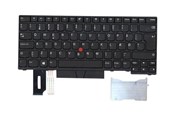 Tastatur - Lenovo Chicony - Bærbar tastatur - til udskiftning - Dansk - Sort - 01YP249