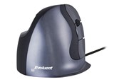 Mus - Bakker Elkhuizen Evoluent D Small - mouse - Vertical mouse - 6 knapper - Sort - BNEEVRDS