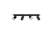 Lamper - Philips Kosipo spotskinne, 4xGU10, sort - 915005532301
