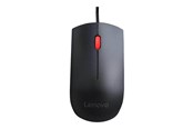 Mus - Lenovo Essential - mouse - USB - black - Mus - Optisk - 3 knapper - Sort - 00PH133