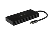 Harddisk - tilbehør - StarTech.com M.2 SSD Enclosure for M.2 SATA Drives - USB 3.1 - USB-C - storage enclosure - M.2 Card - USB 3.1 (Gen 2) - SM21BMU31CI3