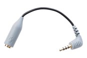 Audio kabel - BOYA Smartphone TRRS Adapter 3.5mm TRS to 3.5mm T - BY-CIP2