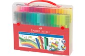 Skrive- og Tegneværktøjer - Faber-Castell Tusser Connector kuffert 80 stk - 155579