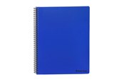 Blokke, Formularer & Notesbøger - Bantex Strong-Line Kollegieblok A5 Linjeret, Blå - 100051837