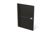 Blokke, Formularer & Notesbøger - Oxford Smart Black Notesbog, A4, Linjeret, Sort - 100102931