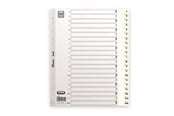 Lommer, Omslag & Registre - Oxford  Strongline Register  A-Å A4+ Pp 0,12 Hvid - 400020554
