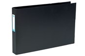 Brevordnere og Ringbind - ELBA Ringbind Ny A3It ryg 55 4 D-ringe Pvc sort - 400000113
