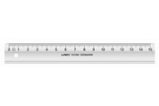 Skrive- og Tegneværktøjer - Linex -1015M Skolelineal - 100413023