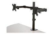 Skærmholder - StarTech.com Desk Mount Dual Monitor Arm - Crossbar - Articulating - Steel - desk mount (adjustable arm) - ARMDUAL2