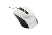 Mus - Gembird Wired optical mouse 4B-01 - Mus - Optisk - 4 knapper - Sølv - MUS-4B-01-BS
