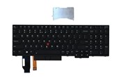 Tastatur - Lenovo Lite-On - Bærbar tastatur - til udskiftning - Amerikansk engelsk - Sort - 01YP709