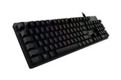 Tastatur - Logitech G512 Carbon GX Red - US - Gaming Tastatur - Universal - Sort - 920-009370