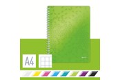Blokke, Formularer & Notesbøger - Leitz Notesblok WOW PP A4 kvadreret 80 gram 80 ark - 46380054