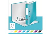 Brevordnere og Ringbind - Leitz Brevordner 180° WOW lamineret pap A4/50 mm Isblå - 10060051