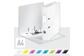 Brevordnere og Ringbind - Leitz Brevordner 180° WOW lamineret pap A4/50 mm Hvid - 10060001