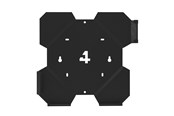 Spil tilbehør - 4Mount Wall mount for PS4 Slim - Black - Miscellaneous Tilbehør til spillekonsol - Sony PlayStation 4 - 4M-PS4S-B-V1