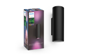 Smart Home - Philips Hue Appear udendørs væglampe (sort) — White and color ambiance - 915005842801