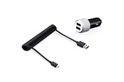 Mobil - Adaptere & Opladere - Just Mobile Highway Max with Micro USB - Car Charg - CC-168S