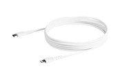Skærmkabel - StarTech.com 2m / 6.6ft USB C to Lightning Cable - MFi Certified - White - Lightning cable - Lightning / USB 2.0 - 2 m - RUSBCLTMM2MW