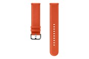 Smartwatch - Tilbehør - Samsung Galaxy Watch Active2 - Leather Strap - Orange - ET-SLR82MOEGWW