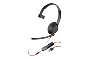 Hovedtelefoner/headset - Poly Blackwire C5210 USB-A - 207577-03